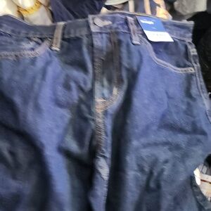 Old Navy Men's Straight-Leg Denim Jeans in Dark Blue